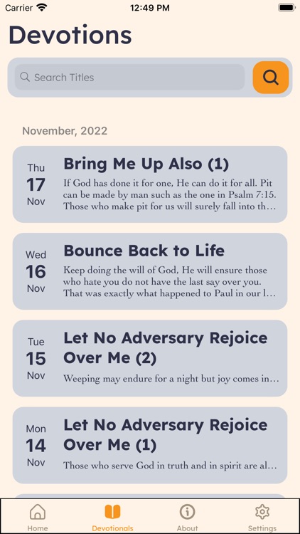 The Most Blessed Devotional