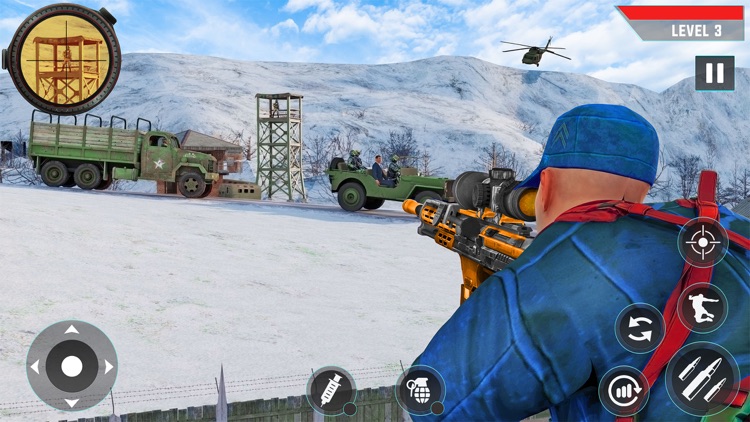 Army Sniper Shooting Gun Games screenshot-3