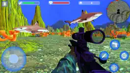 Game screenshot Underwater Dino Shark Hunting apk