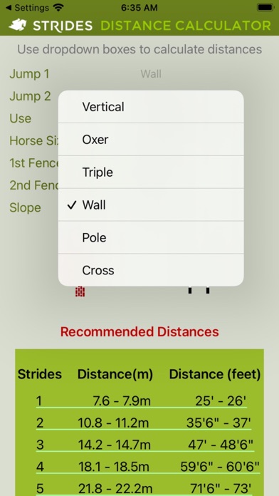 StridesDistanceCalculator