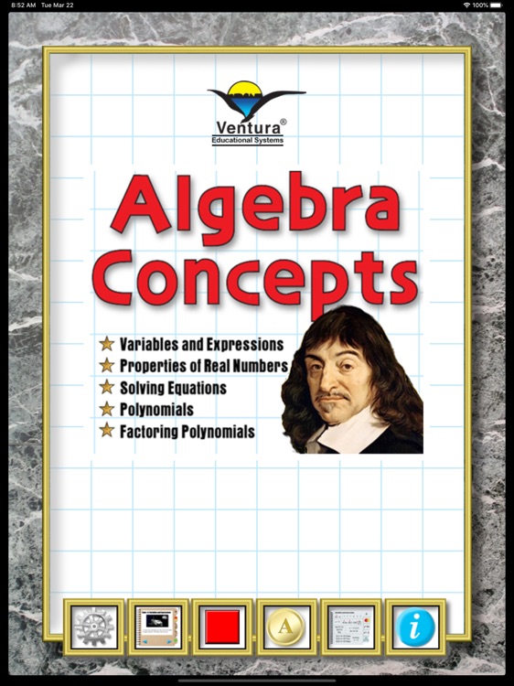 Algebra Concepts for iPad