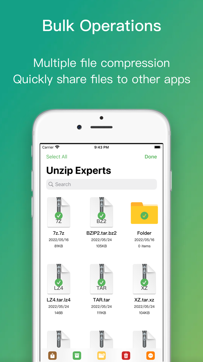 Unzip Zip Rar 7z Extract