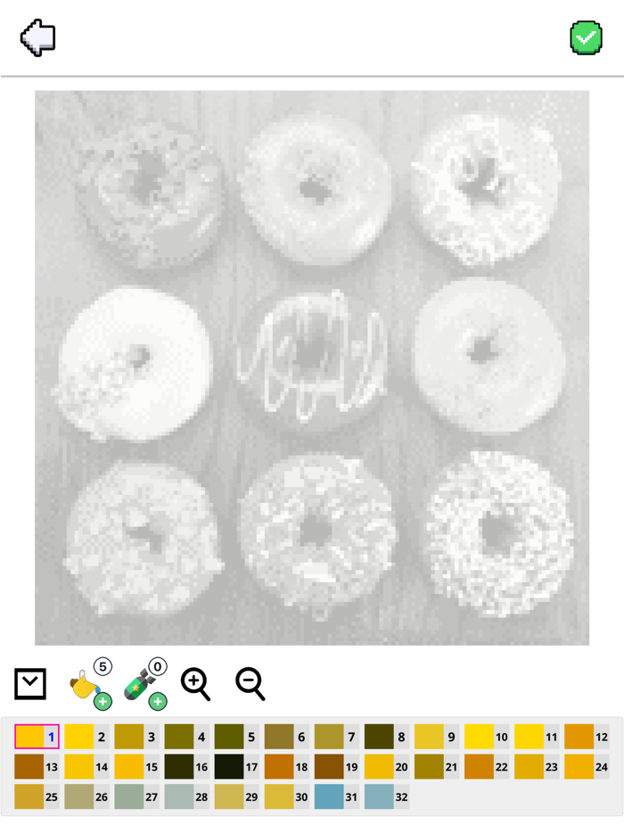 Cross Stitch Color by Number