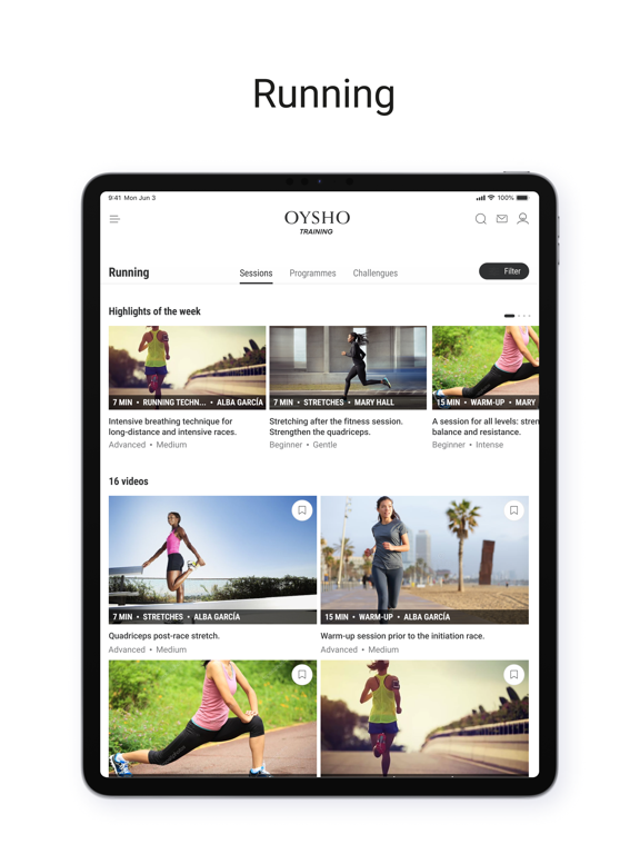 OYSHO TRAINING: Deporte screenshot 3