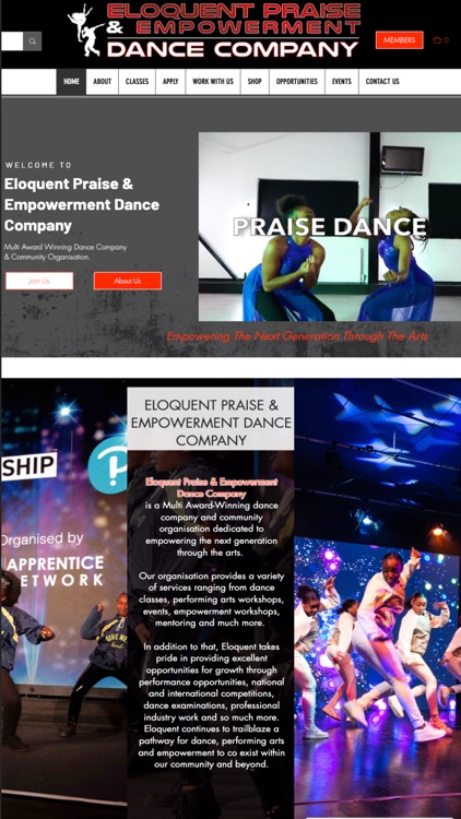 Eloquent praise dance company