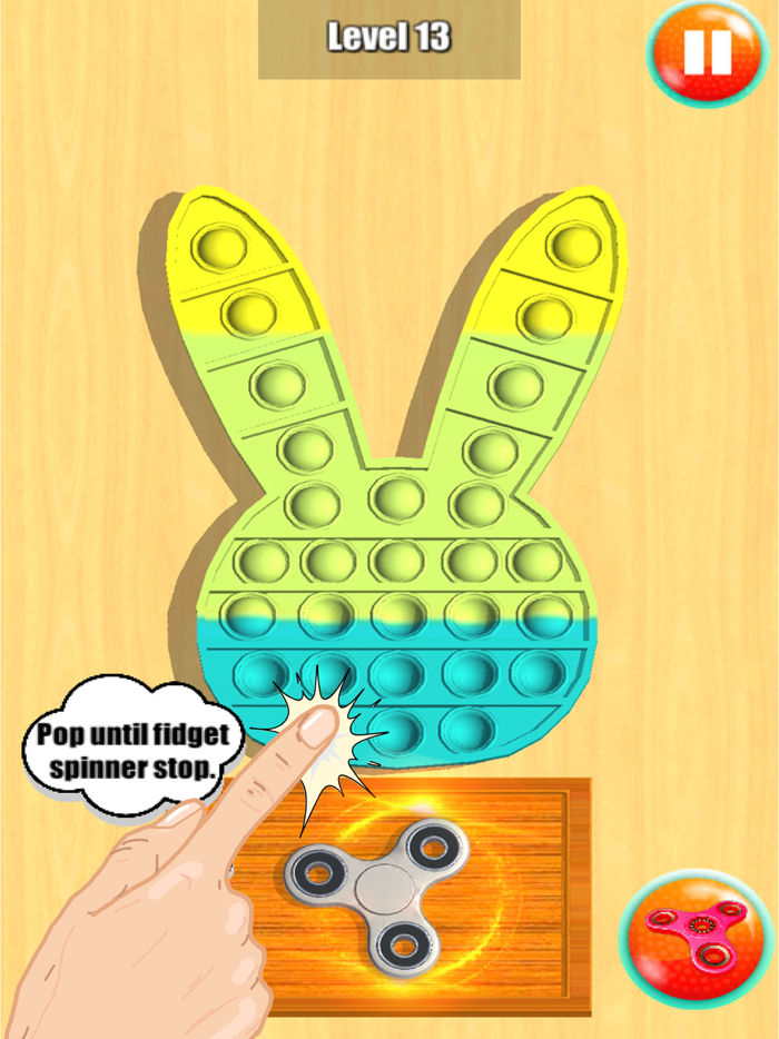 Fidget Toys Popit Trading 3D