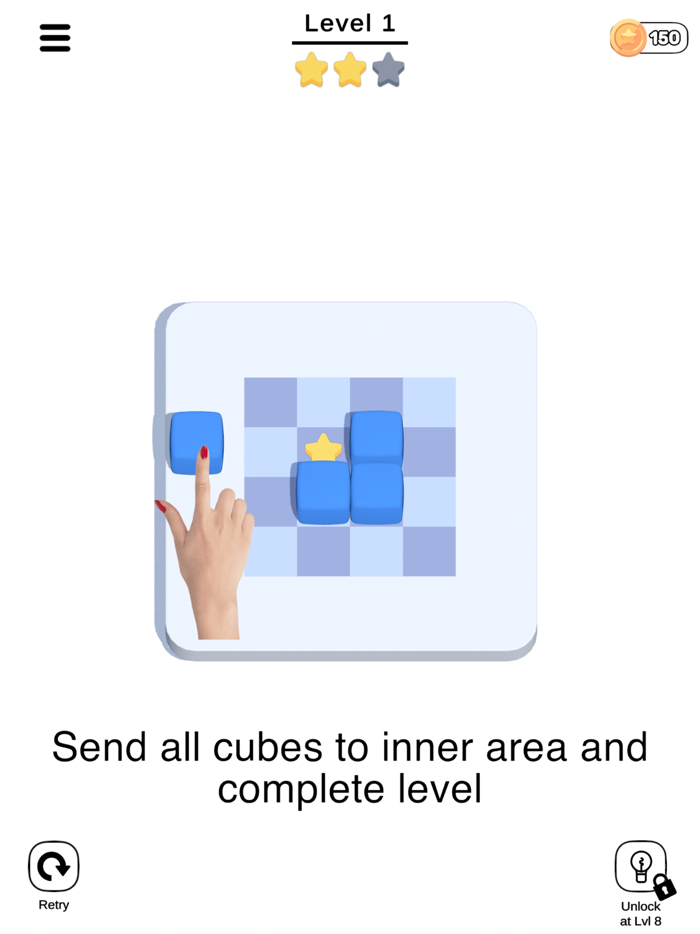 Swipe Them In Jelly Puzzle