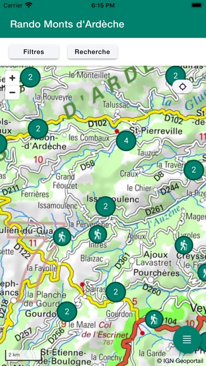 Rando Monts d'Ardèche screenshot-3