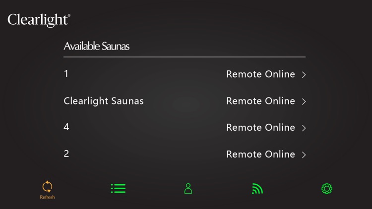 Clearlight® Sauna Connect App