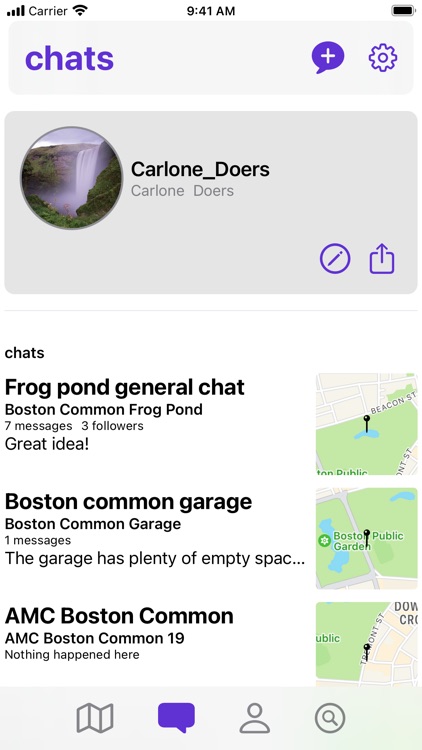 tap - talk about places