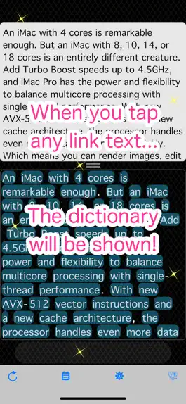 Game screenshot DictText - Make Link Text hack