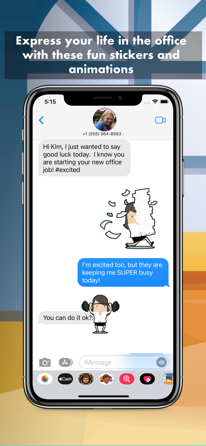 Office Gal Sticker Pack