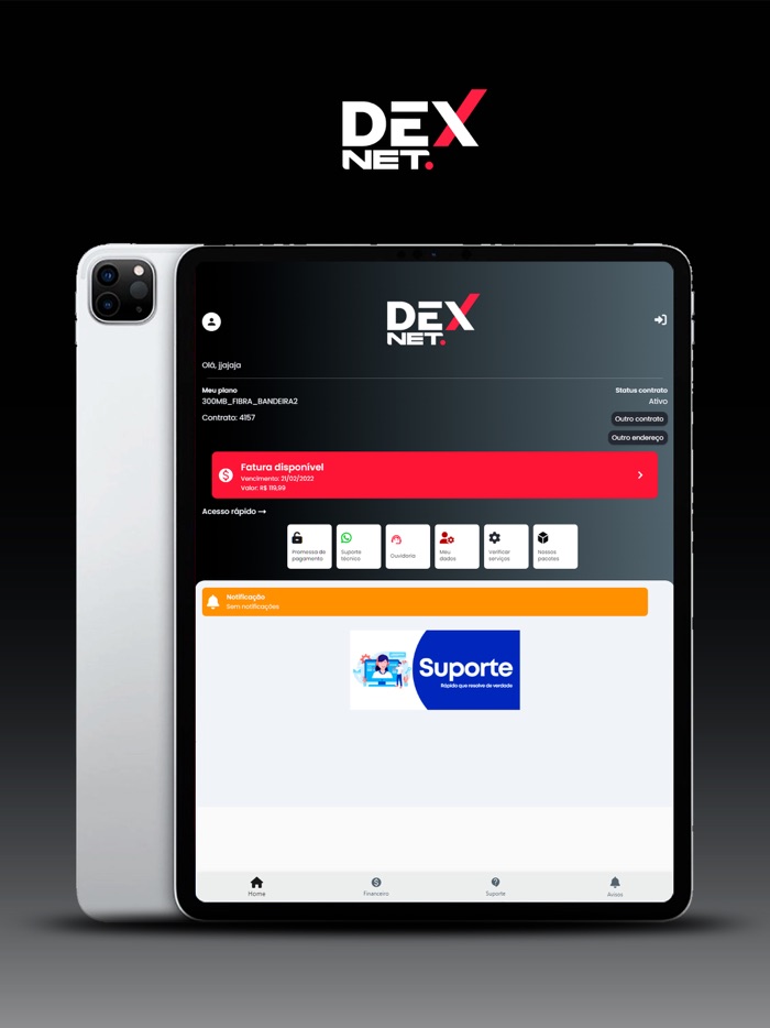 DexNet Telecom - App Suporte