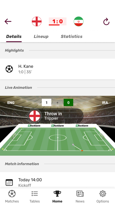 Euro Football Scores App 2020 screenshot 3