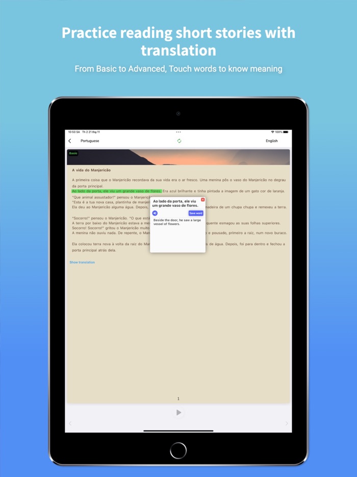 Portuguese Translator  Learn