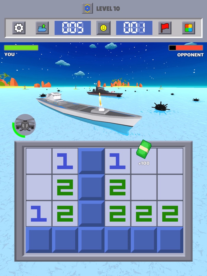 Minesweeper Battle Clash RPG