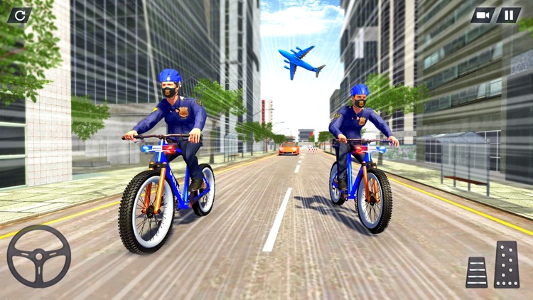US Police Chase : Cycle Riding screenshot-3