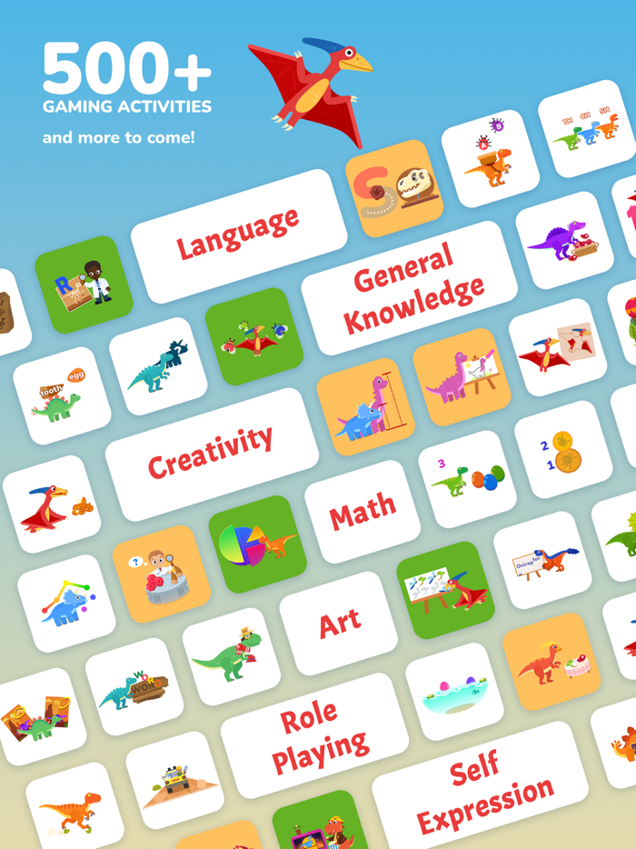 Dino Preschool learn abc  123