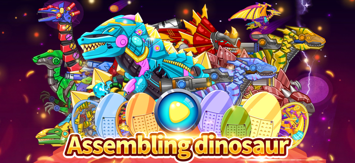 Dinosaur Assemble Gacha