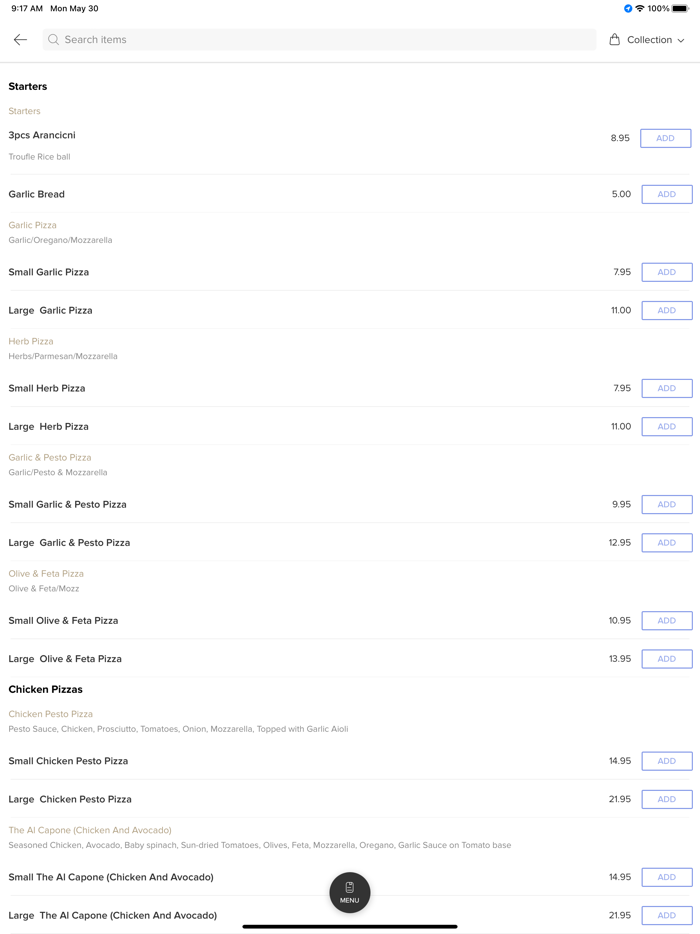 The Godfathers Pizza Pasta Bar