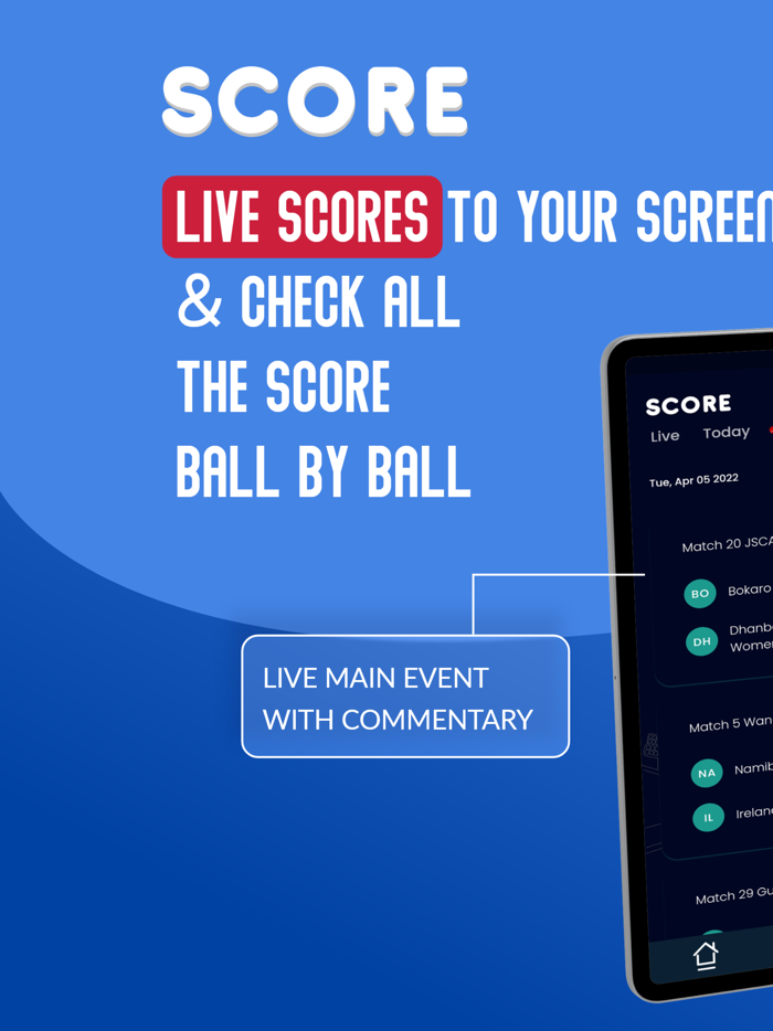 OneScore - Live IPL 2022 Score