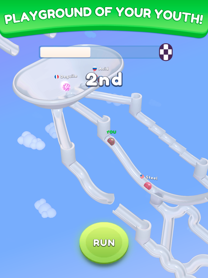 My little marble run