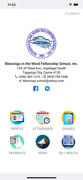 Game screenshot Blessings in the Word School apk
