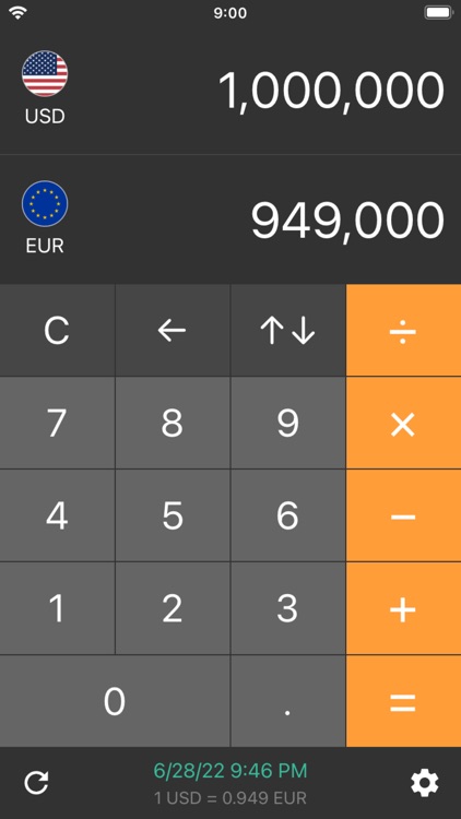 Currency converter calculator!