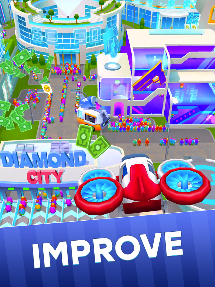 Diamond City Idle Tycoon