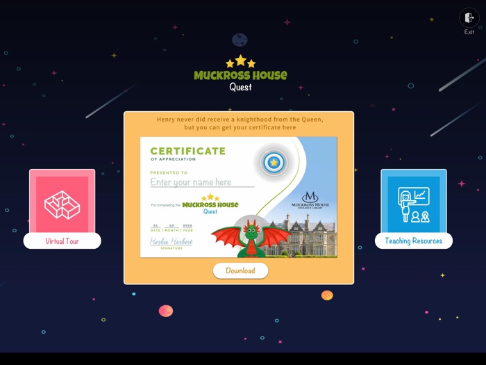 Muckross House Quest