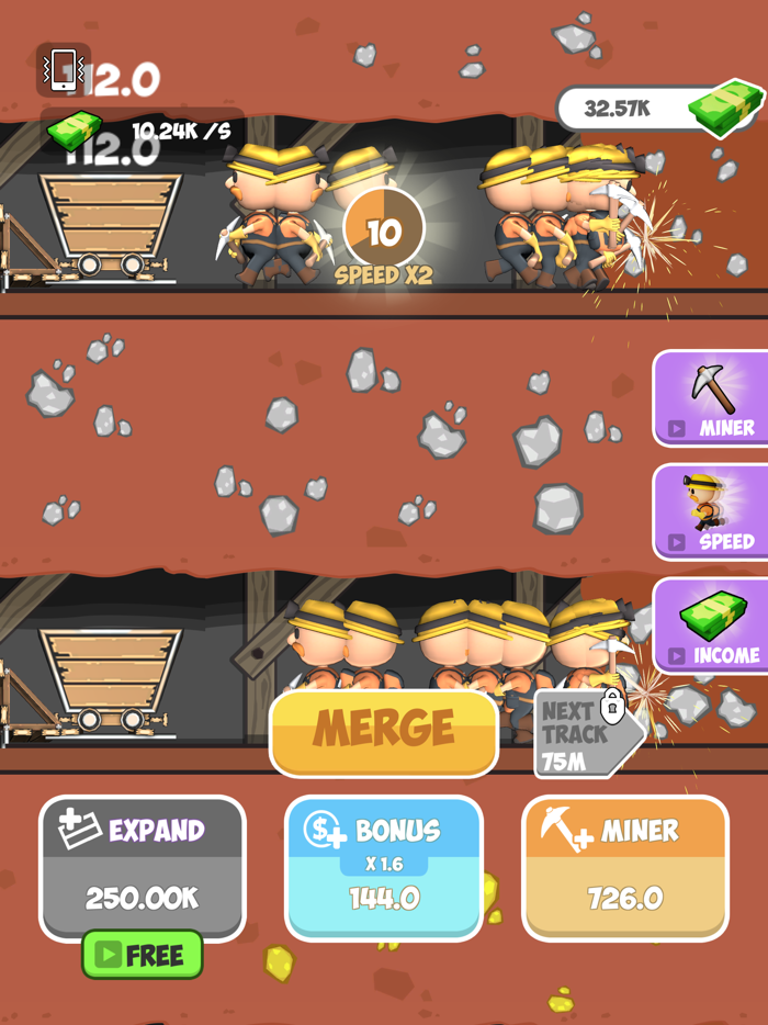 Miner Clickers Gold  Gem