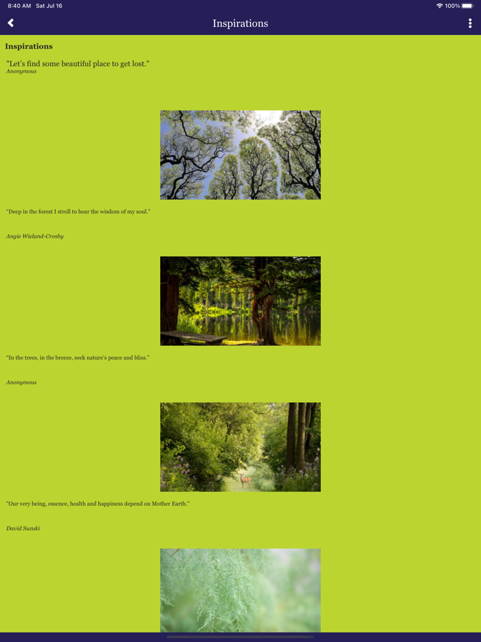 Strolls for Wellness