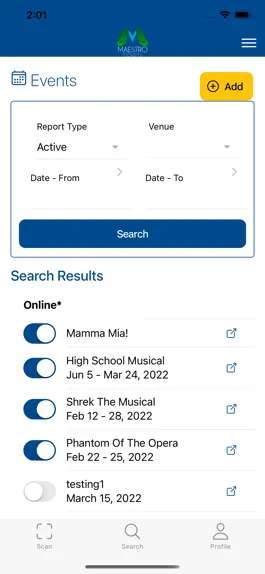 Game screenshot Maestro Tickets Manager apk