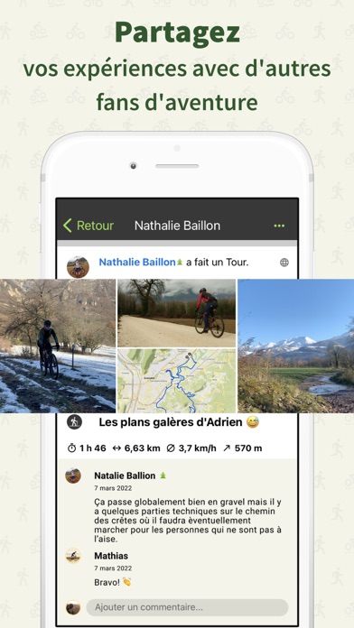 Komoot - Itinéraire vélo rando Komoot - Itinéraire vélo rando