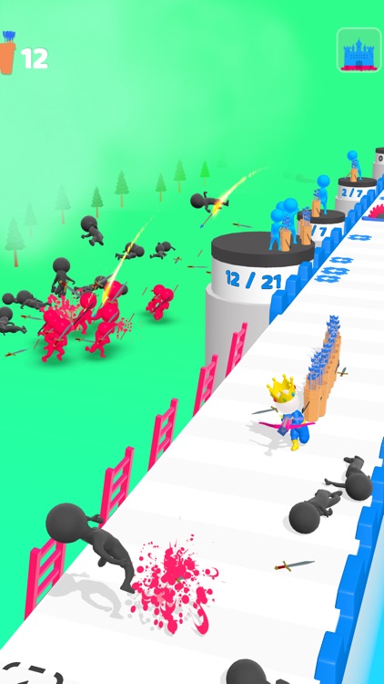 Defender Run: Giant & Archers screenshot-3