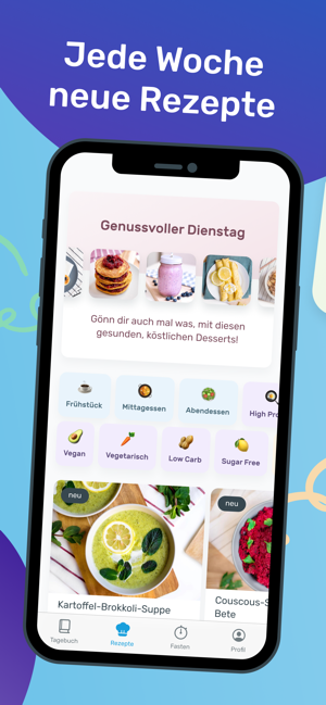 ‎YAZIO: Kalorien Zähler & Diät Screenshot