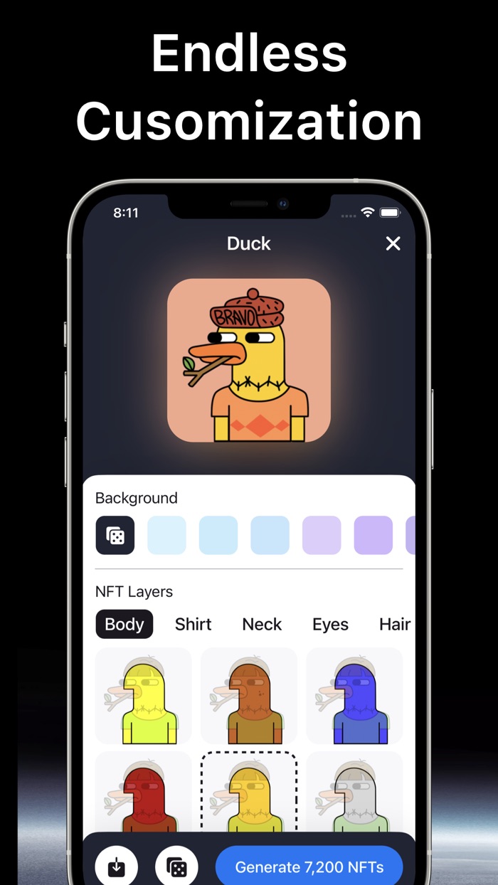 NFT Art Creator for Metaverse