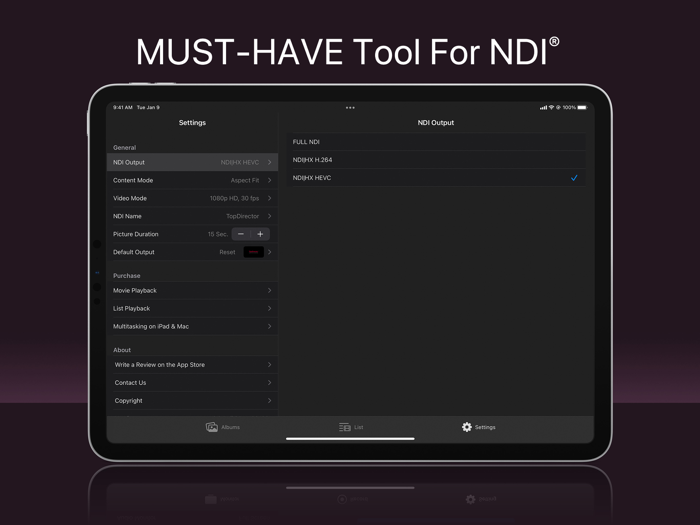 NDI Player