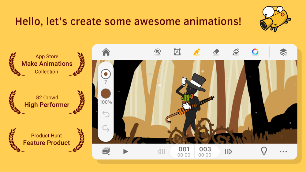 Animation Desk® Draw & Animate App for iPhone - Free Download Animation  Desk® Draw & Animate for iPad & iPhone at AppPure