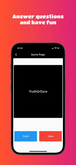 Game screenshot Turth Or Dare Party apk