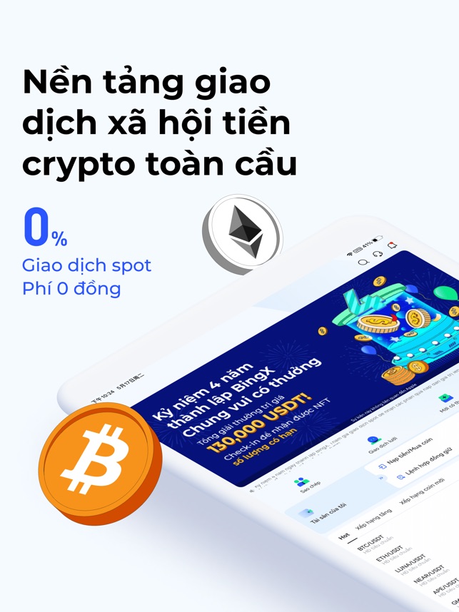 Bingx - Giao Dịch Bitcoin Eth Trên App Store