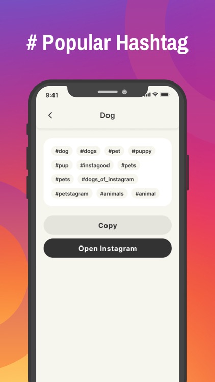 Popular Hashtag for Instagram screenshot-4