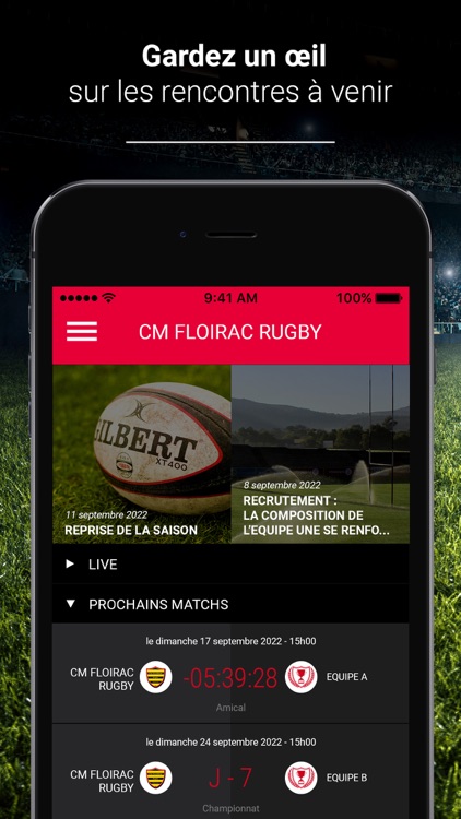CM FLOIRAC RUGBY screenshot-3
