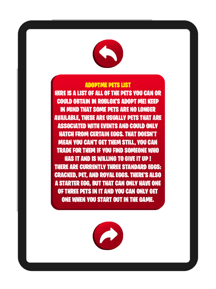 Adopt Me Cards For Roblox