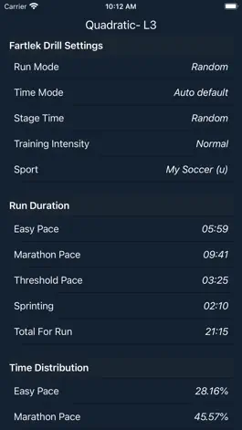 Game screenshot Quick Fartlek Runs apk