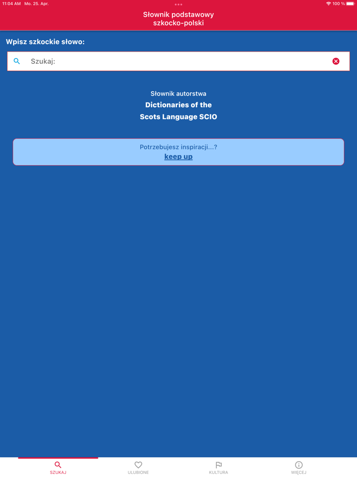 Scots-Polish Dictionary