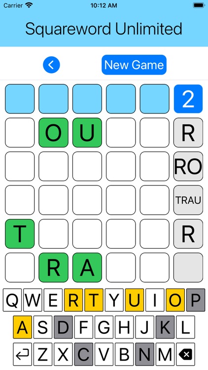 Squareword Unlimited Word Game