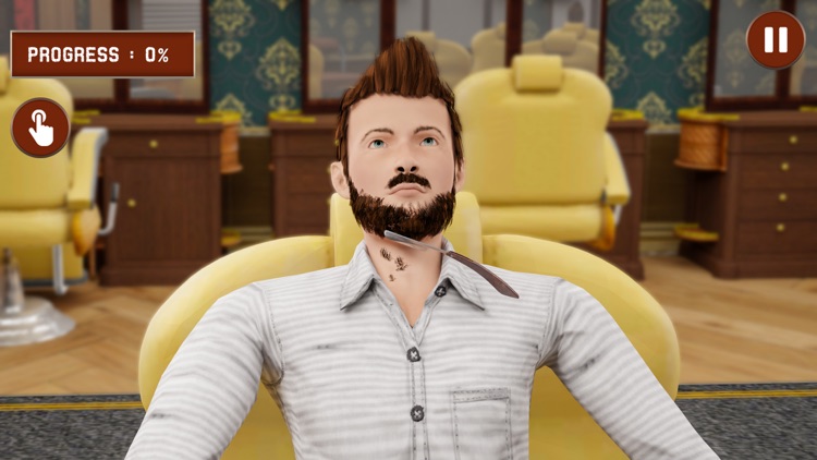 Barber Shop Hair Cutting Game screenshot-3