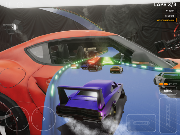 Race Tracks Drive hot cars