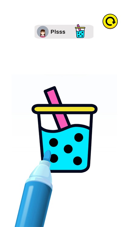 Color Away 3D - Bubble Tea Art